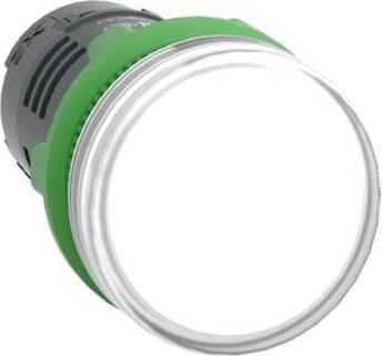 Produktbild Schneider Electric LED Pilot Light Complete WHITE 230V
