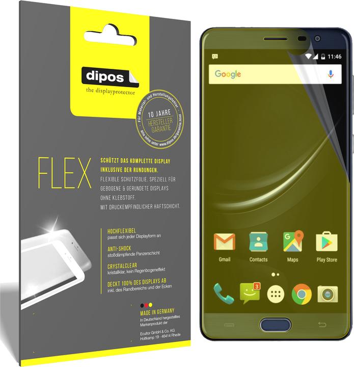 Produktbild Dipos Displayschutzfolie Full-Cover 3D (2 Stk., Cubot Cheetah 2)