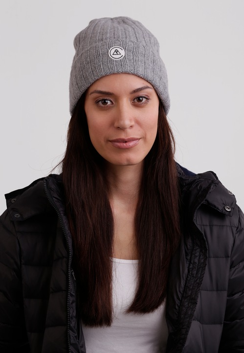 Actual product image Cash-Mere Kaschmir Rib Mütze (One size)