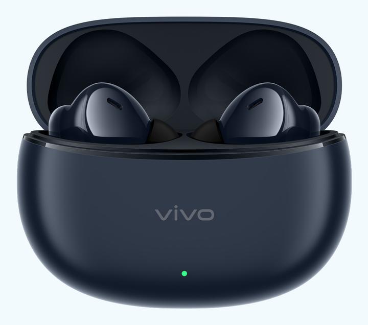 Actual product image Vivo Tws 3e Earphone Blue (ANC, 42 h, Wireless)
