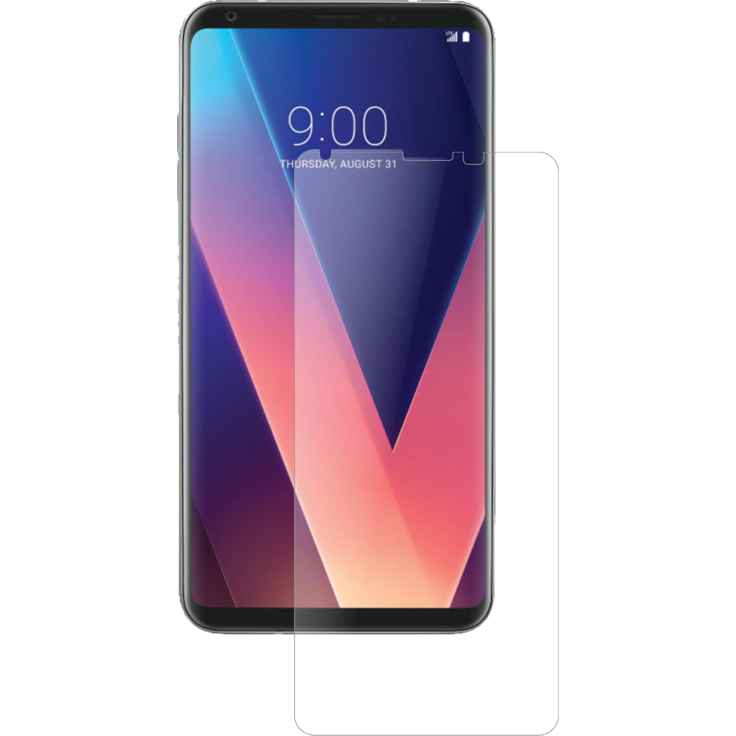 Thumbnail - Dipos Displayschutz Anti-Shock (2 Stück, LG V30+), Smartphone Schutzfolie, Transparent