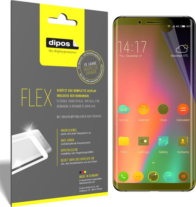 2x Full Cover Opaca Pellicola Protettiva per Oukitel BT60 1.32 Curved