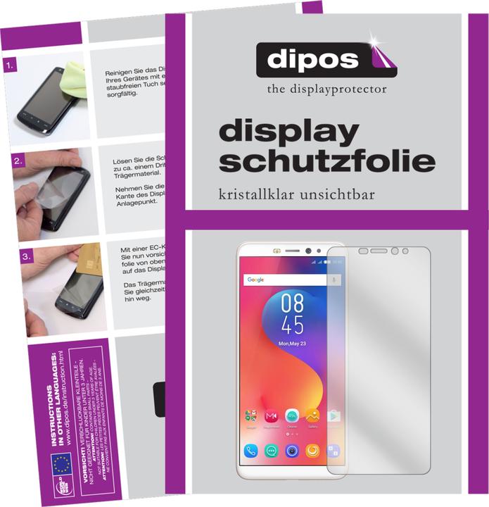Actual product image Dipos Screen Protector Crystalclear (6 pcs., Infinix Hot S3)