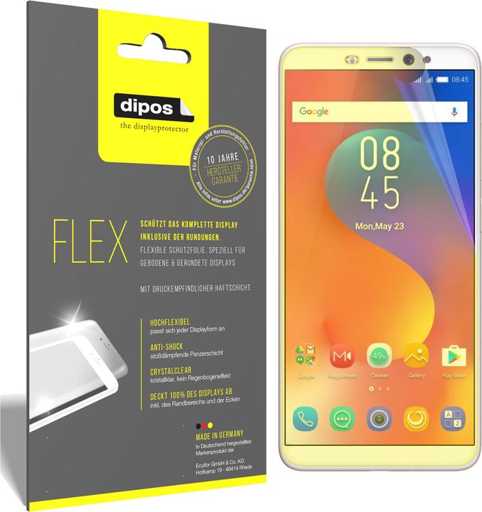 Actual product image Dipos Screen Protector Full-Cover 3D (2 pcs., Infinix Hot S3)