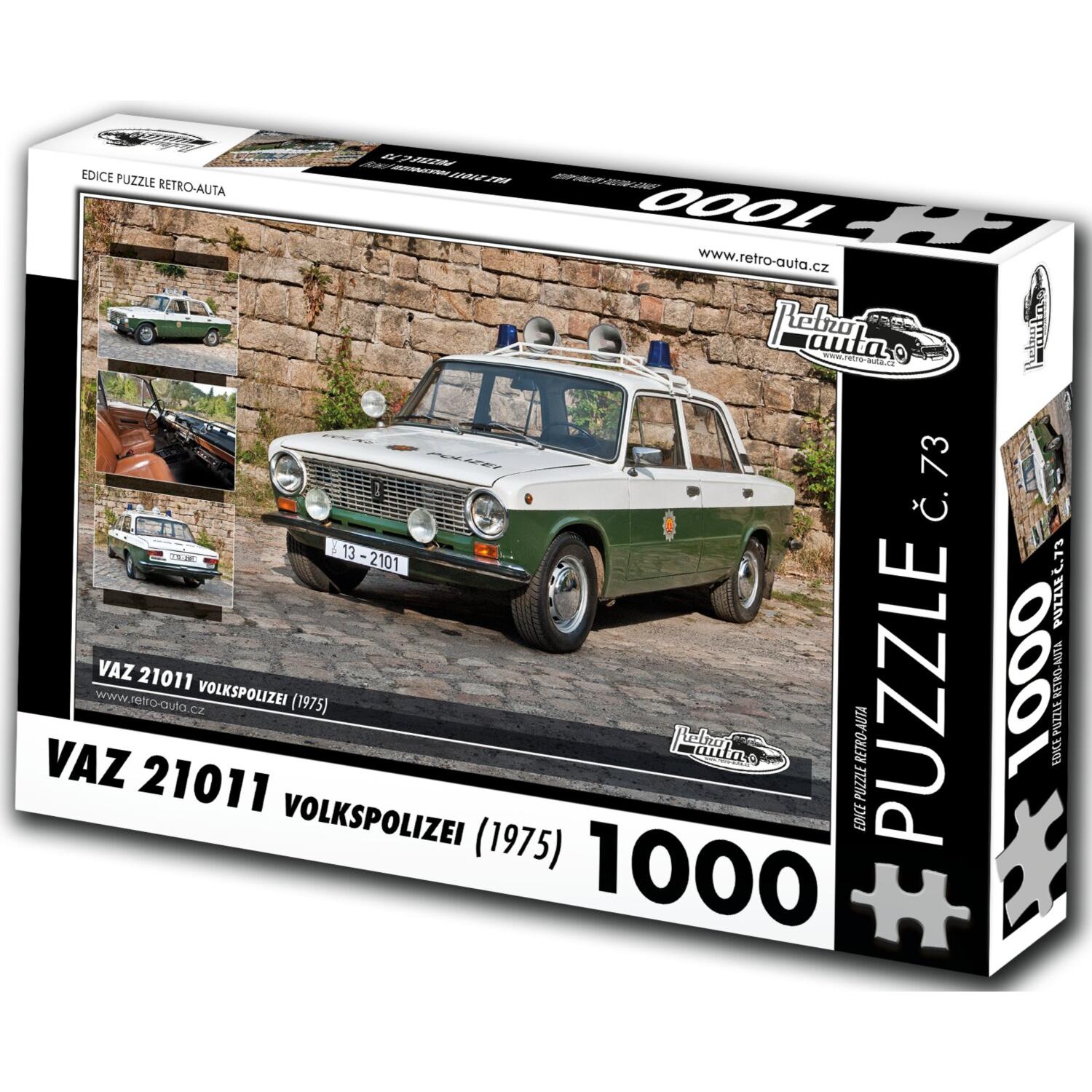 Retro-auta Puzzle Nr. 73 VAZ 21011 Volkspolizei (1975) 1000 Teile (1000 Teile)