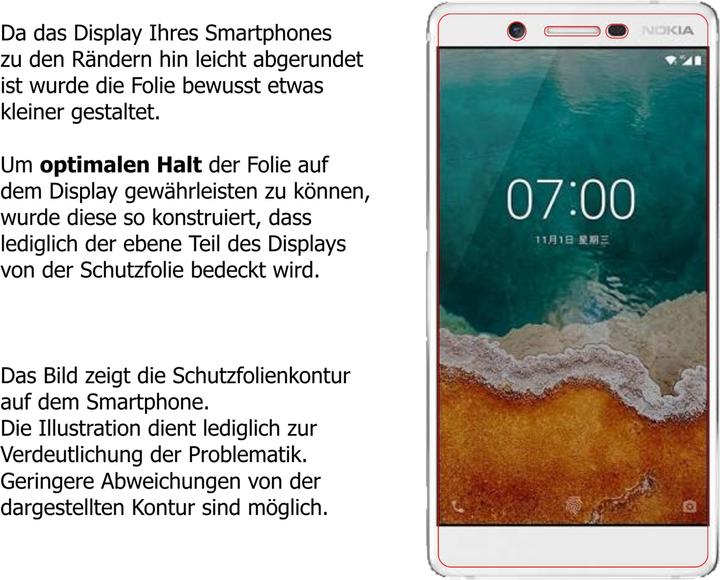 Actual product image Dipos Screen Protector Crystalclear (6 Piece, Nokia 7)
