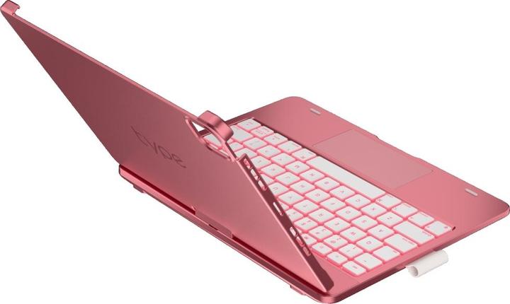 Produktbild Typecase Case Flexbook Touch with keyboard for iPad Air 11" M2 2024 / M3 2025 / M4 2026 pink (Apple iPad Air 11 2024, Apple iPad Air 11 2025, Apple iPad Air 11 2026)