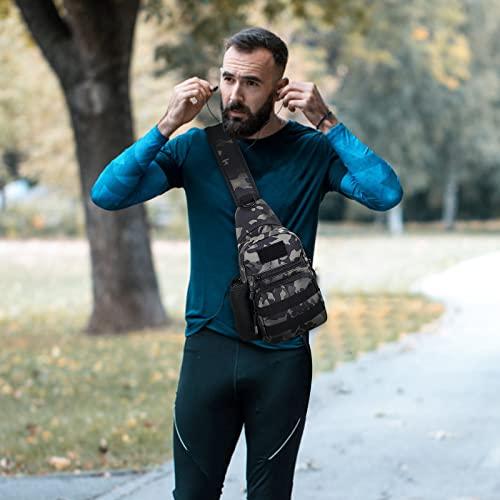 Produktbild Only-Bags.Store Tactical Chest Bag Militärische Umhängetasche Tactical Chest Sling Pack Crossbody Bag