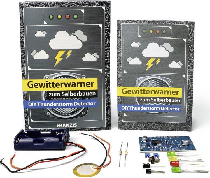 Productafbeelding Franzis Doe-het-zelf onweer alarm