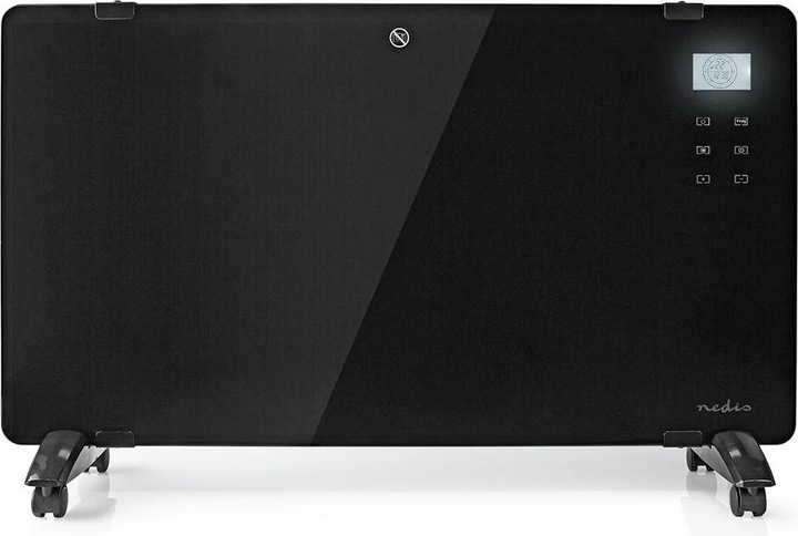 Immagine prodotto Nedis HTPL20FBK. Tipo: Stufa elettrica a convettore, Lunghezza del cavo: 1,5 m, Classe di protezione (2000 W)