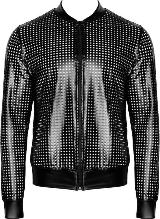 Actual product image Noir Handmade Men's jacket in black (S)