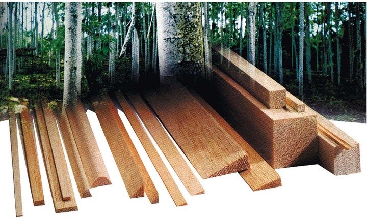 Produktbild Aigner Balsa kieferleiste 2/10mm/1lfm