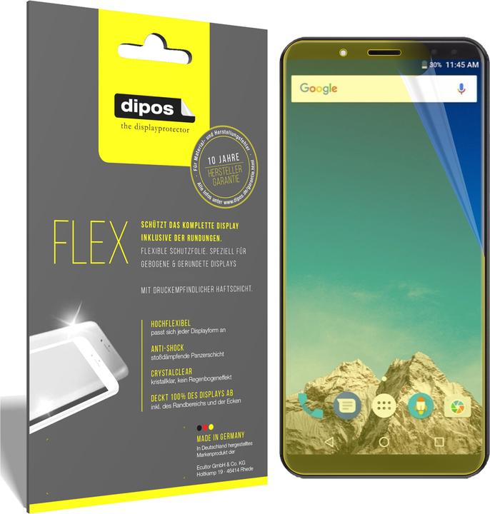 Immagine prodotto Dipos Pellicola Protettiva Full-Cover 3D (2 pz., Vernee X)