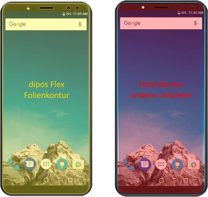 Immagine prodotto Dipos Pellicola Protettiva Full-Cover 3D (2 pz., Vernee X)