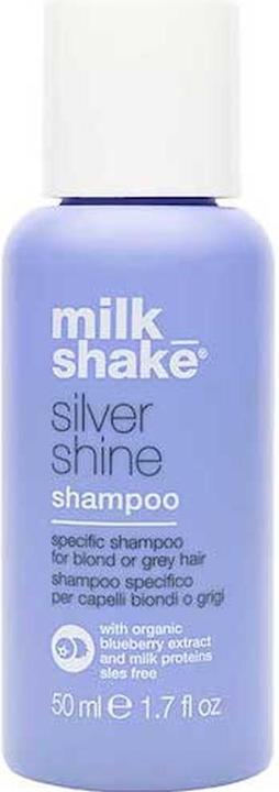 Produktbild Milk_Shake Milk Shake Silberglanz Shampoo für graues und blondes Haar - 50 ml (Flüssiges Shampoo, 50 ml)