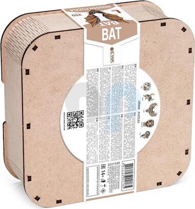 Immagine prodotto Eco Wood Art Puzzle in legno L - Pipistrello (in scatola di legno da 250 pezzi) (250 pezzi)