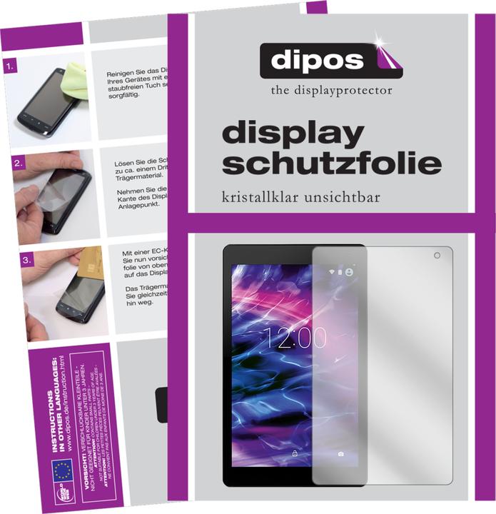 Produktbild Dipos Displayschutzfolie Crystalclear (2 Stück, Lifetab P10601)