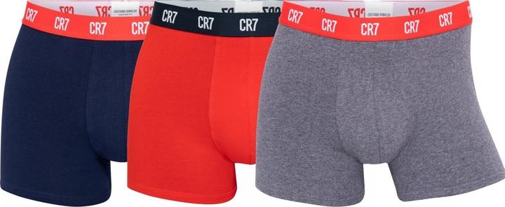 Actual product image CR7 Mens Trunk Cotton Stretch 3-Pack (S, pack of 3)