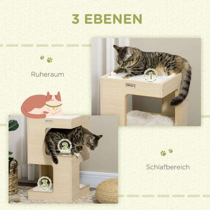 Produktbild PawHut Katzenhaus (Katze)