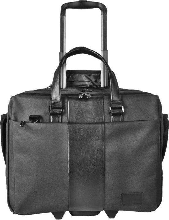 Produktbild Dermata Business Laptop Trolley Canvas 3497CV Zwart (32 l, Handgepäck (bis 50l))