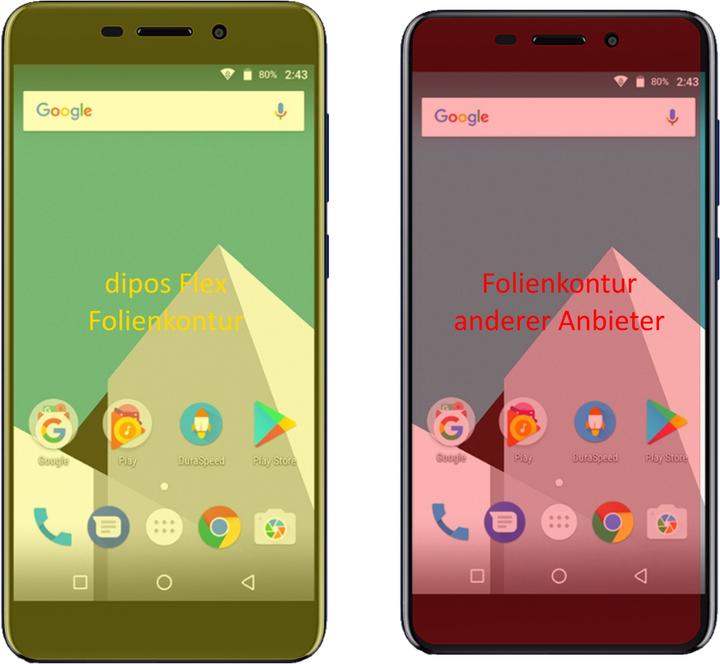 Image du produit Dipos Film de Protection d’écran Full-Cover 3D (3 pcs, Vernee M5)