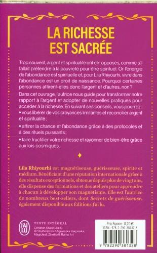 Actual product image La richesse est sacrée (French, Rhiyourhi purple, 2025)