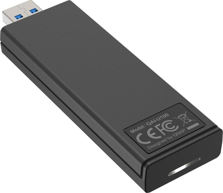 Actual product image QNAP Rockchip RK1808 Cortex-A35 1.6GHz 3 Tops NPU USB3.2 Gen1 AI accelerator