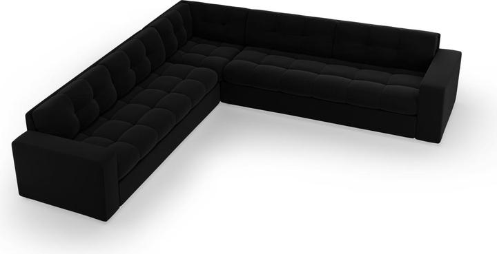 Immagine prodotto CXL by Christian Lacroix Divano angolare simmetrico in velluto, "Yohan", 5 posti, 236x236x72 Realizzato in Europa (Divano ad angolo)