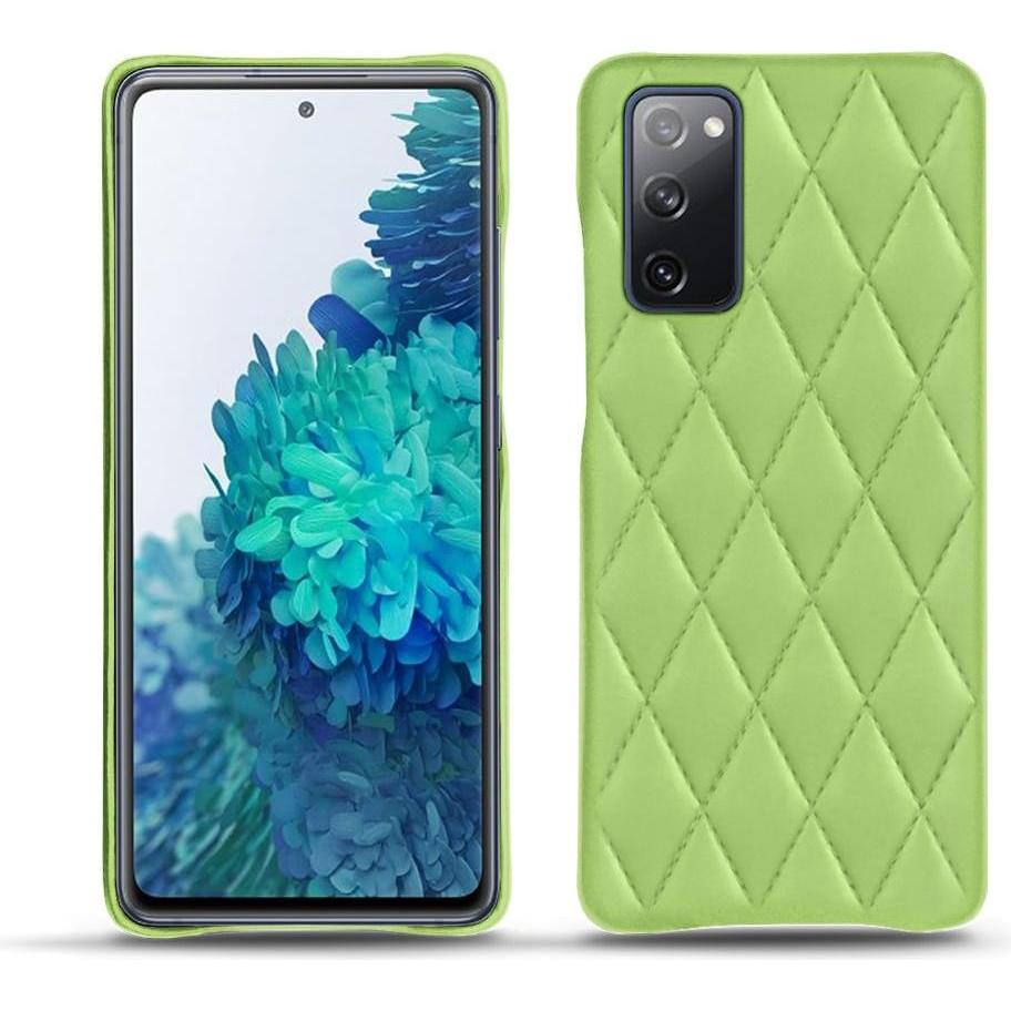 Noreve Lederschutzhülle (Samsung Galaxy S20 FE), Smartphone Hülle, Grün