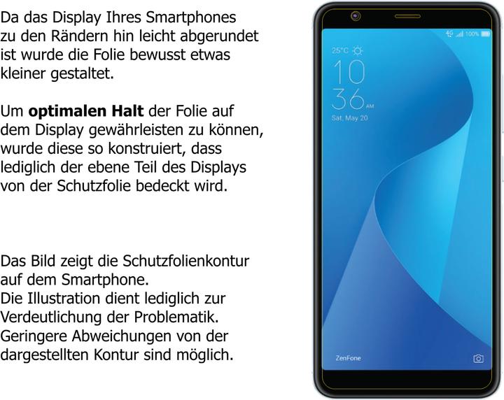 Produktbild Dipos Displayschutz Anti-Shock (2 Stück, Asus Zenfone Max)