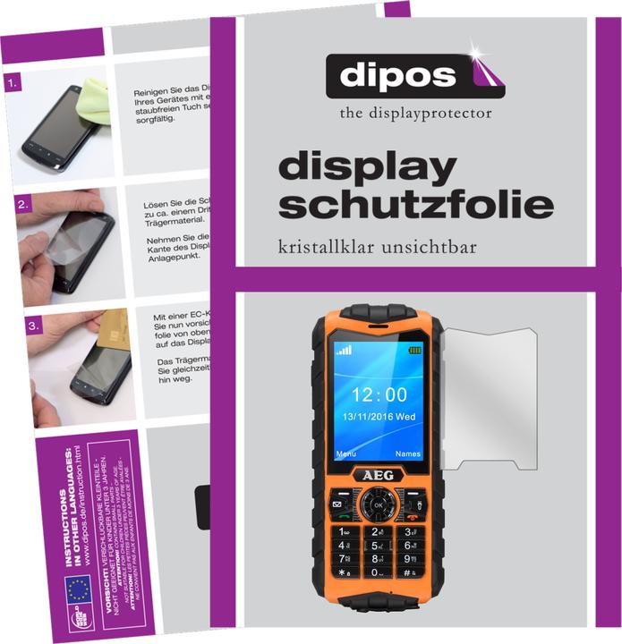 Dipos 6 Pellicole Protettive Antiriflesso Per Microsoft Lumia 550 - Opache Anti-impronte, Made In Germany
