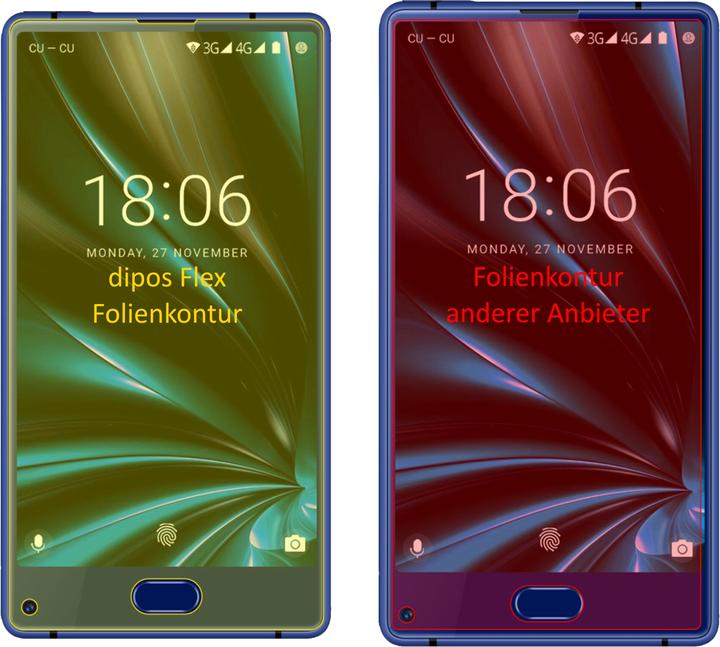 Image du produit Dipos Film de Protection d’écran Full-Cover 3D (2 pcs, Doogee MIX Lite)