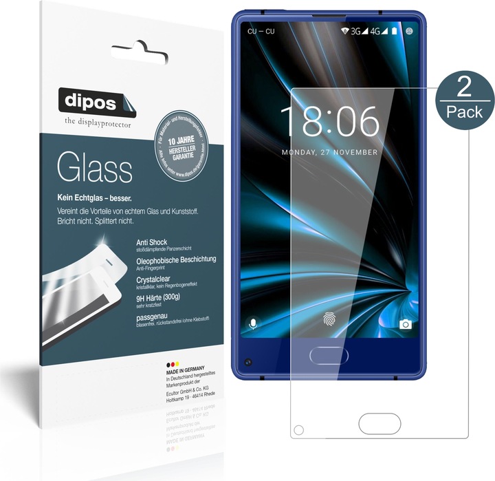Produktbild Dipos Displayschutz Anti-Shock (1 Stück, Doogee MIX Lite)