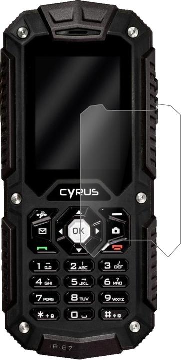 Actual product image Dipos Screen Protector Anti-Shock (2 pcs., Cyrus CM6)
