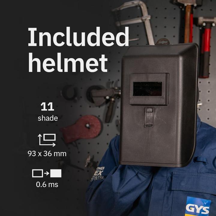 Actual product image GYS GYSMI 100A Compleet Met accessoires