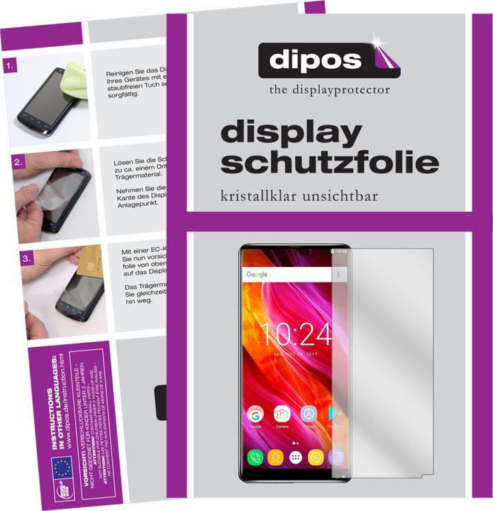 Actual product image Dipos Screen Protector Crystalclear (5 pcs., Oukitel Mix 2)