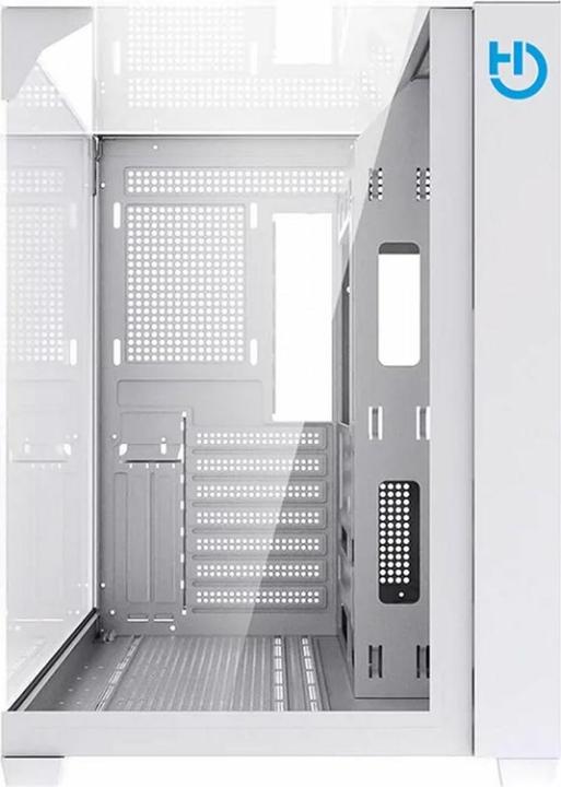 Produktbild Hiditec Sky Tower Transparent Silber (ATX, ITX, mATX)