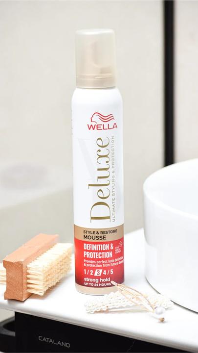 Productafbeelding Wella DELUXE Definitie & Bescherming, pianka do włosów, 200 ml (Schuimmiddel, 200 ml)
