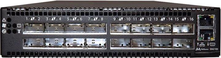 Produktbild NVIDIA SpctrmTM 100GbE 1U swtch w/Lnx16 (16 Ports)