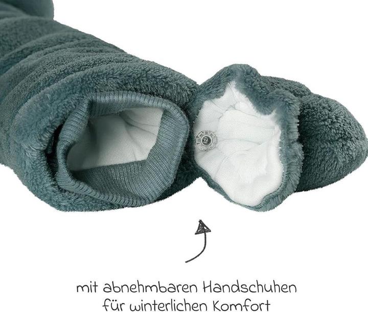 Produktbild Kindsgard Plüsch Overall bomo petrol (56)