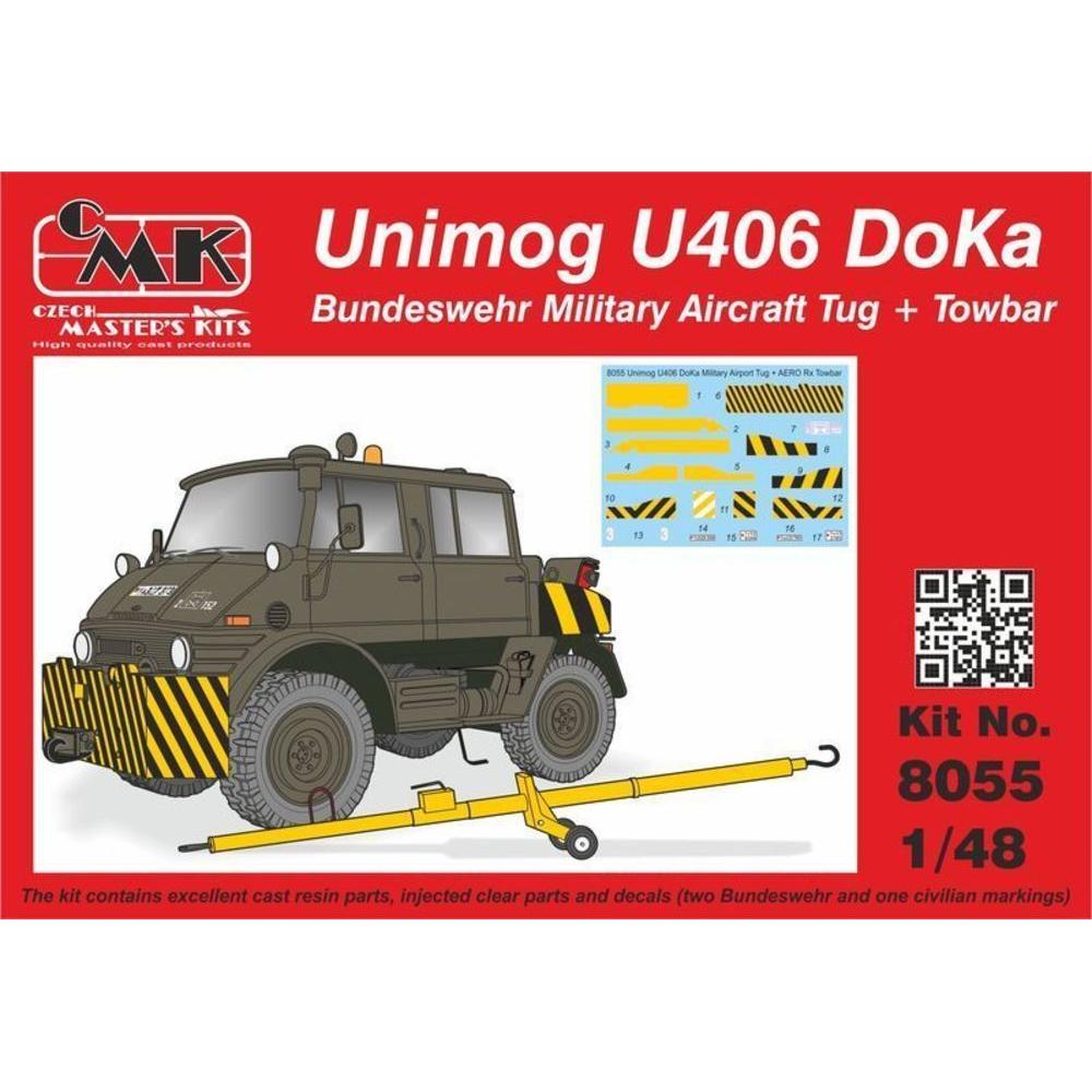 CMK Unimog U406 DoKa Military Airport Tug + Towbar