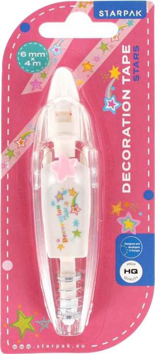 Starpak Decoratief lint sterren, 6mmx4m