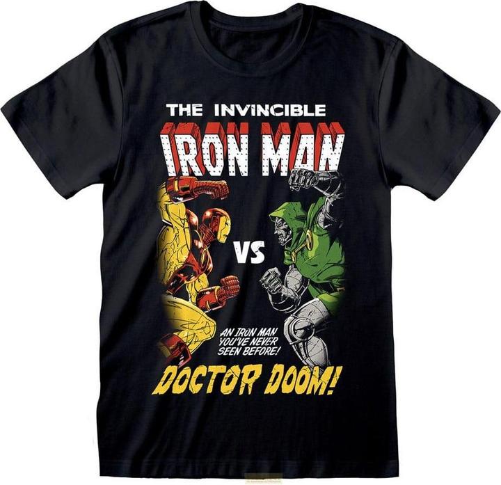 Heroes Inc Marvel T-Shirt Iron Man vs Doom Grösse M (M)