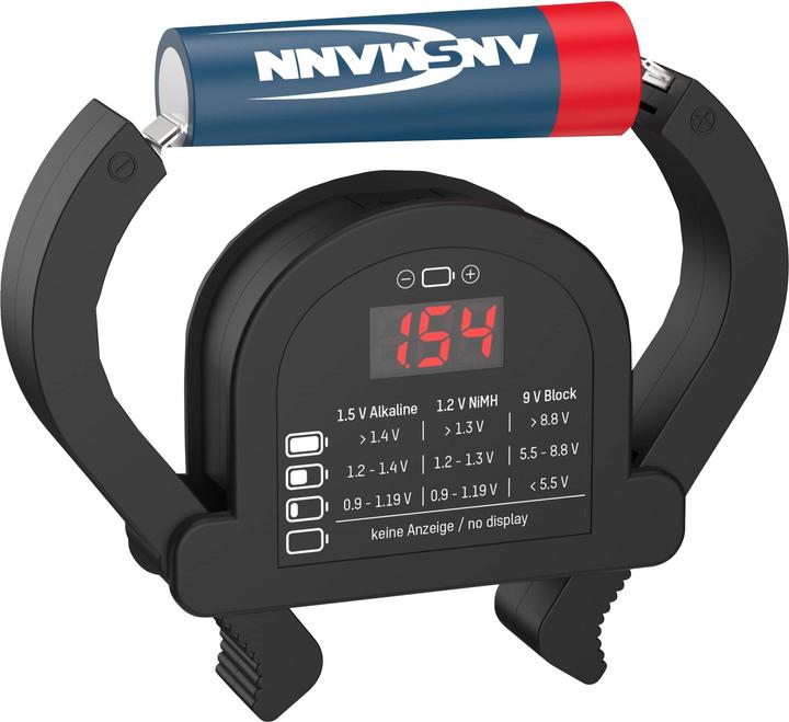 Actual product image Ansmann Battery tester