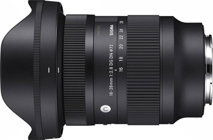 Actual product image Sigma 16-28mm F2,8 DG DN | Contemporary (Sony-E) (Sony E, full size)