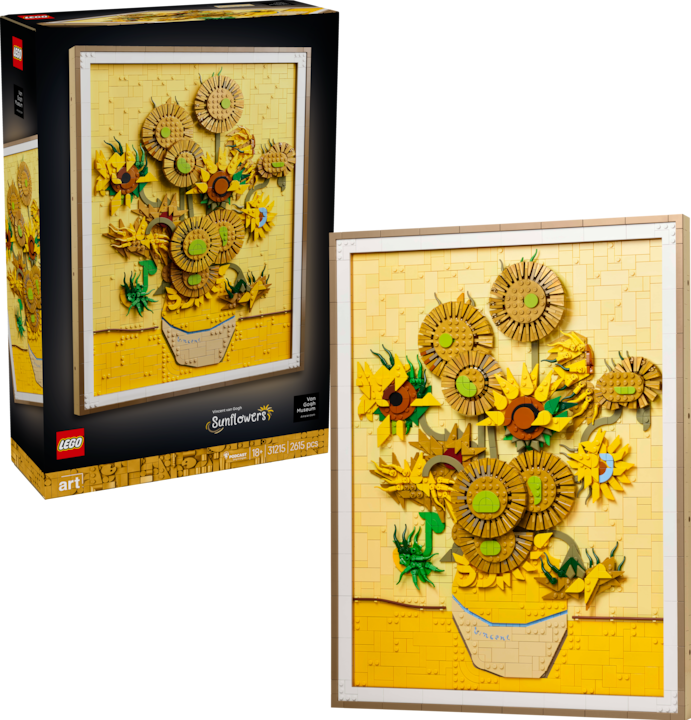 Immagine prodotto LEGO Vincent van Gogh - Girasoli (31215, LEGO DC, Set LEGO rari)