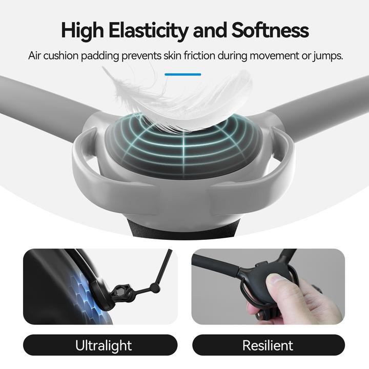 Immagine prodotto Telesin Action Camera Neck Mount SE2.0 (Grey)