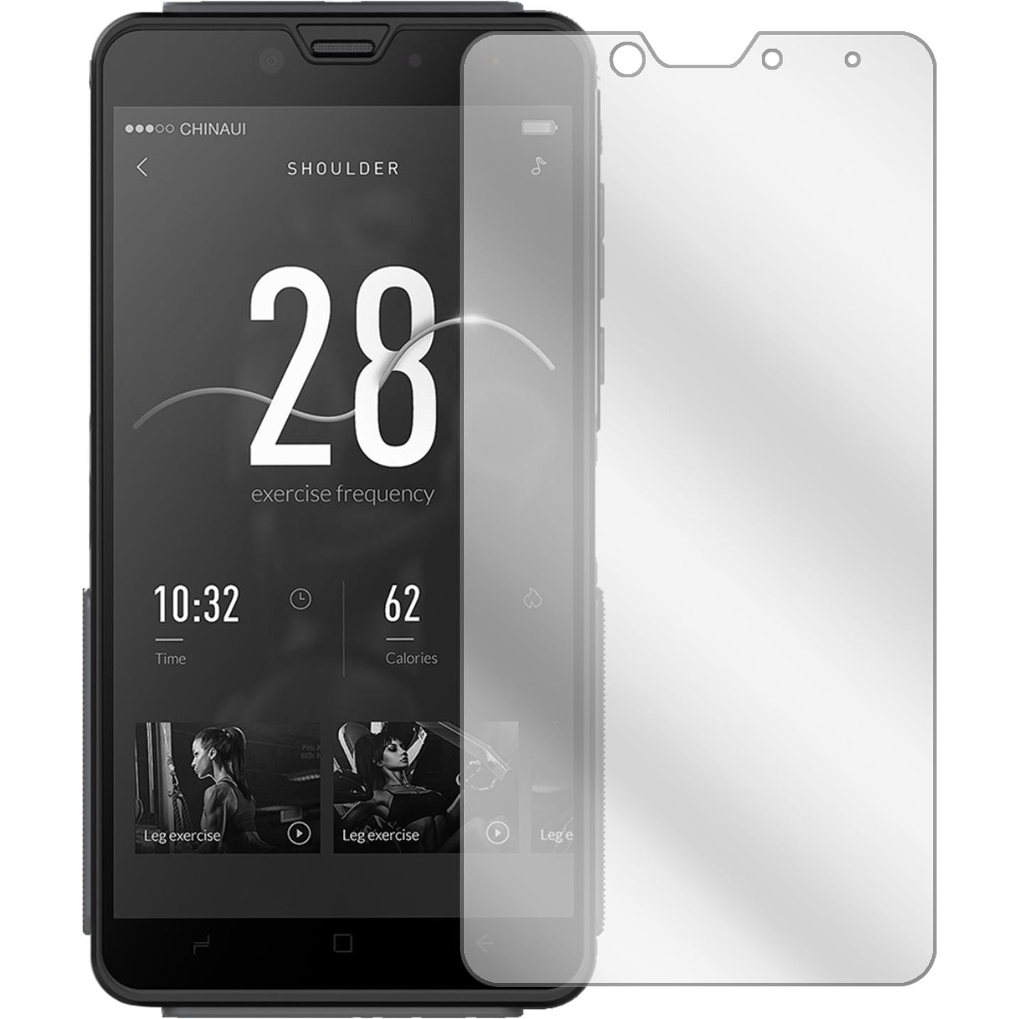 Thumbnail - Dipos Displayschutzfolie Crystalclear (2 Stück, Elephone Fighter), Smartphone Schutzfolie, Transparent