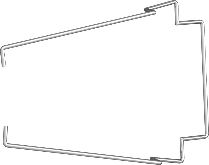 Produktbild Schneider Electric Halteklemme aus Metall, für RXZ400