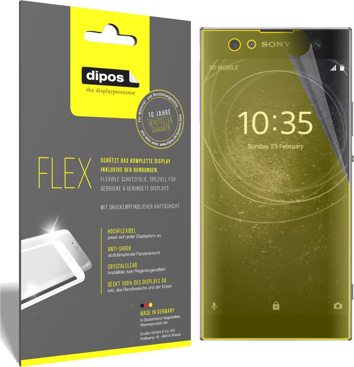 Actual product image Dipos Screen Protector Full-Cover 3D (3 pcs., Sony Xperia XA2 Ultra)